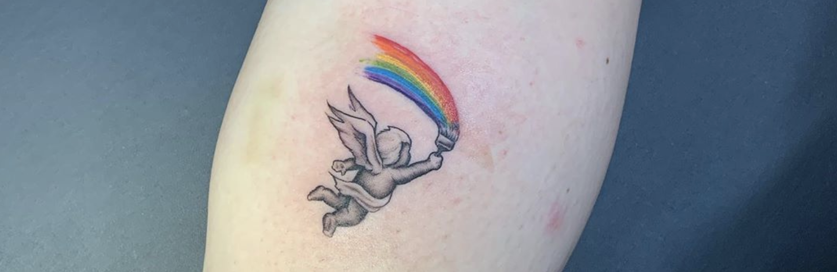 55 Rainbow Baby Tattoo Designs For Proud Parents  Psycho Tats